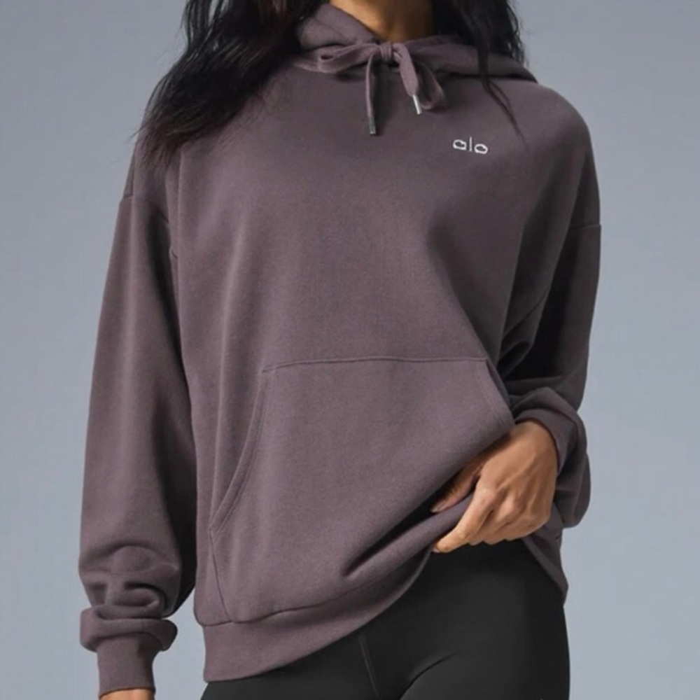 Alo Yoga Accolade Hoodie Raisinette S